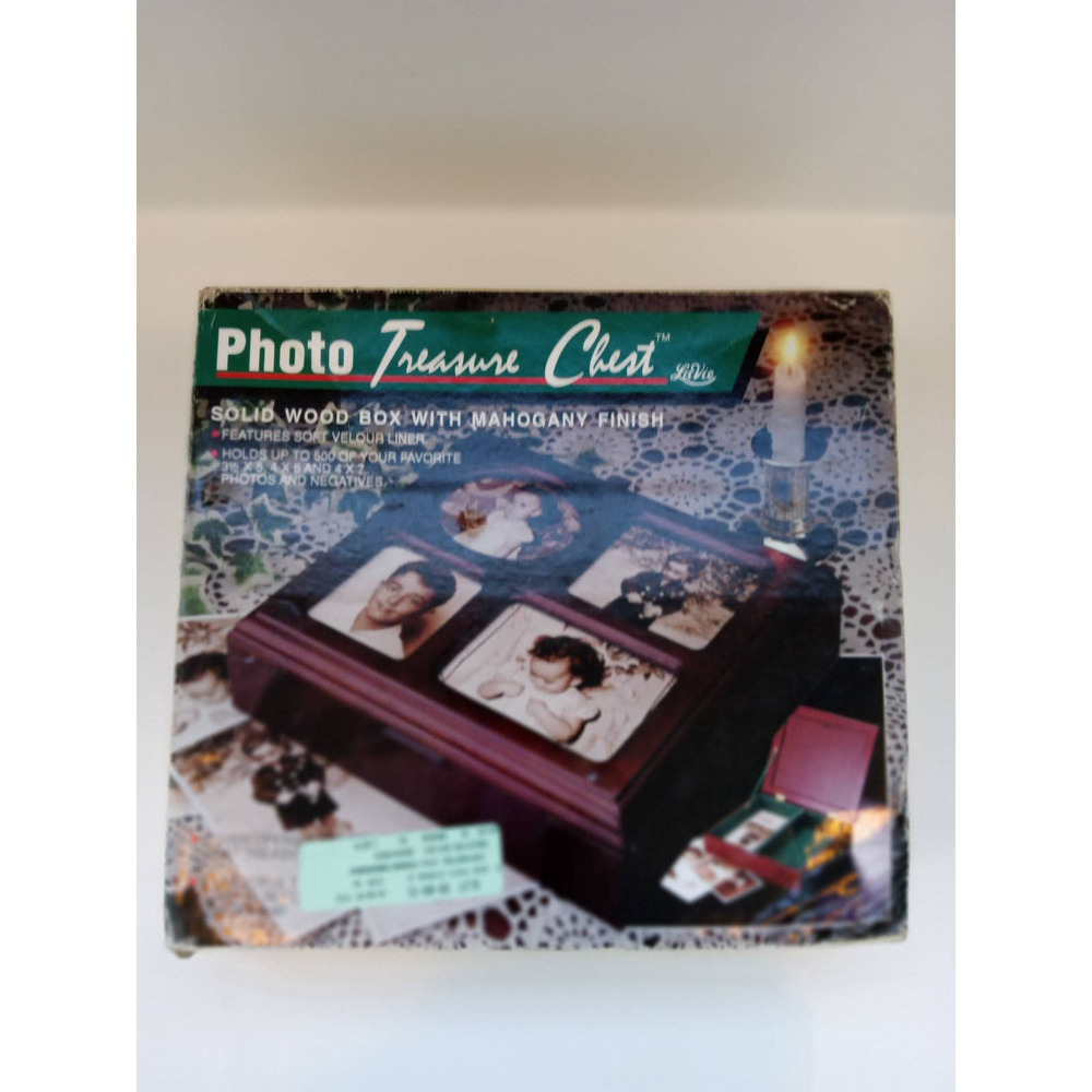 Vintage  Photo Treasure Chest -